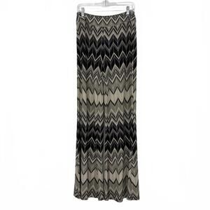Joseph Ribkoff Women's Wide Leg Chevron Pattern Casual Pants Sz 8